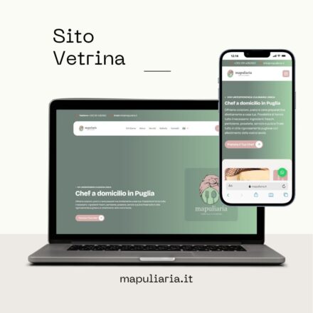 Realizzazione Sito One-Page Mapuliaria: Chef a Domicilio in Puglia
