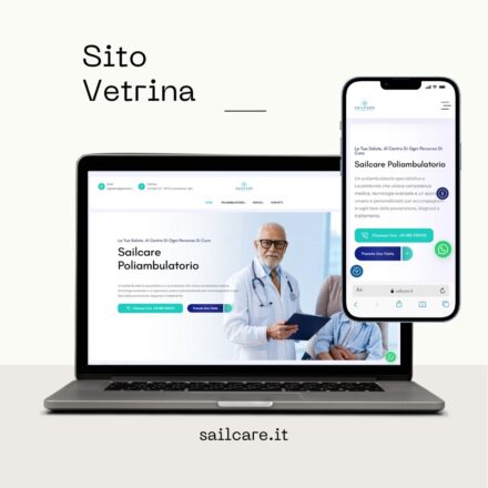 Realizzazione Sito Web per Poliambulatorio Sailcare